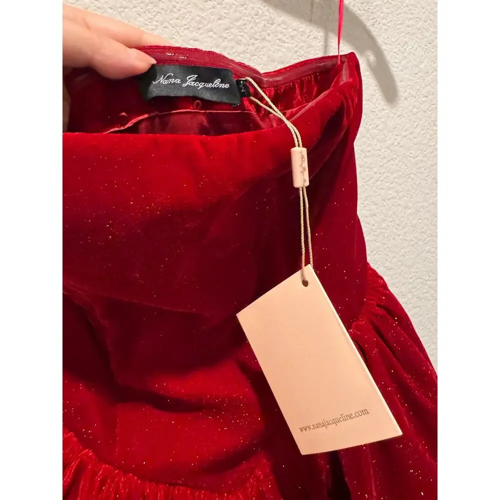 Nana Jacqueline candice dress red M - Picture 12 of 13